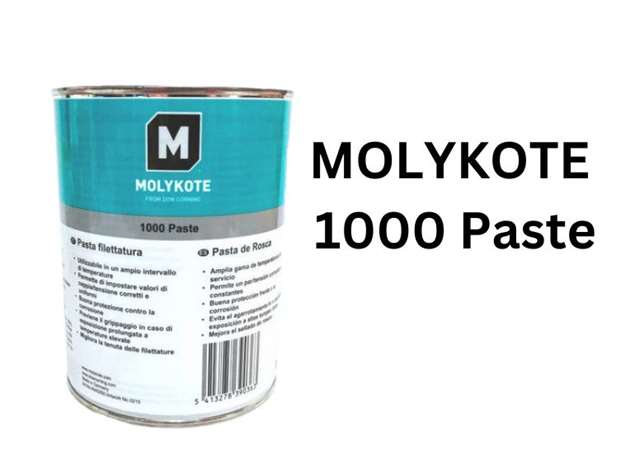 Ảnh MOLYKOTE 1000 Paste: Chất bôi trơn chống kẹt, nhiệt độ cao cho ốc vít có ren và mối nối kim loại