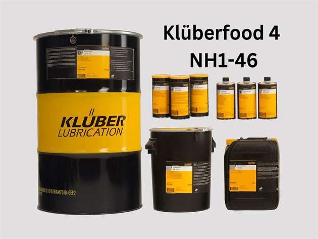 Ảnh Kluberfood 4 NH1-46: Dầu thủy lực tổng hợp cho ngành thực phẩm và dược phẩm