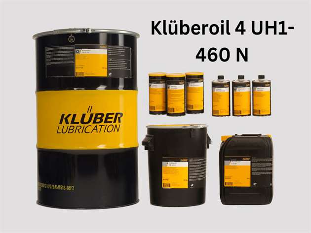 Ảnh Bôi trơn đáng tin cậy cho máy móc công nghiệp thực phẩm: Klüberoil 4 UH1-460 N