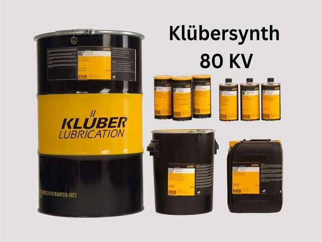 Ảnh Klubersynth 80 KV: Dầu bánh răng hiệu suất cao giúp kéo dài tuổi thọ máy dệt