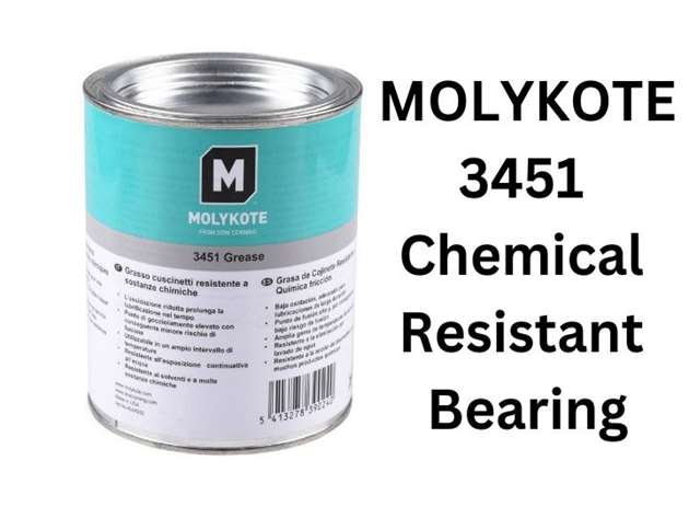 Ảnh MOLYKOTE 3451: Mỡ chịu hóa chất, hiệu suất cao