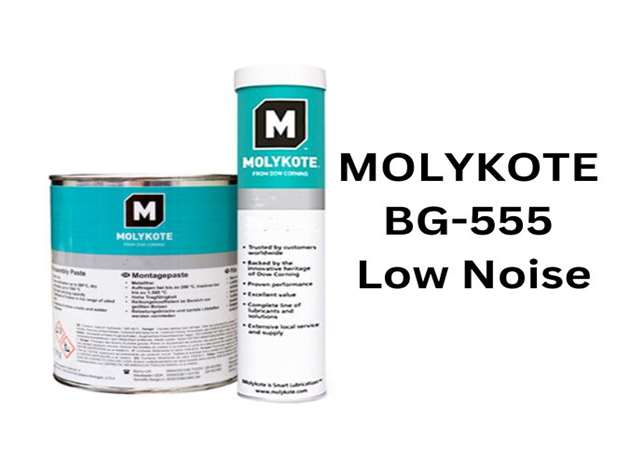 Ảnh MOLYKOTE BG-555: Mỡ có độ ồn thấp, tuổi thọ cao dành cho các ứng dụng có yêu cầu khắt khe