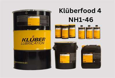 Kluberfood 4 NH1-46: Dầu thủy lực tổng hợp cho ngành thực phẩm và dược phẩm