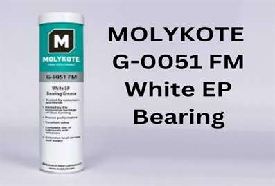 MOLYKOTE G-0051 FM: mỡ đa năng cho thiết bị chế biến thực phẩm